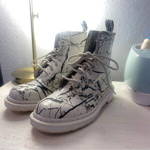 Marble Print Dr Martens